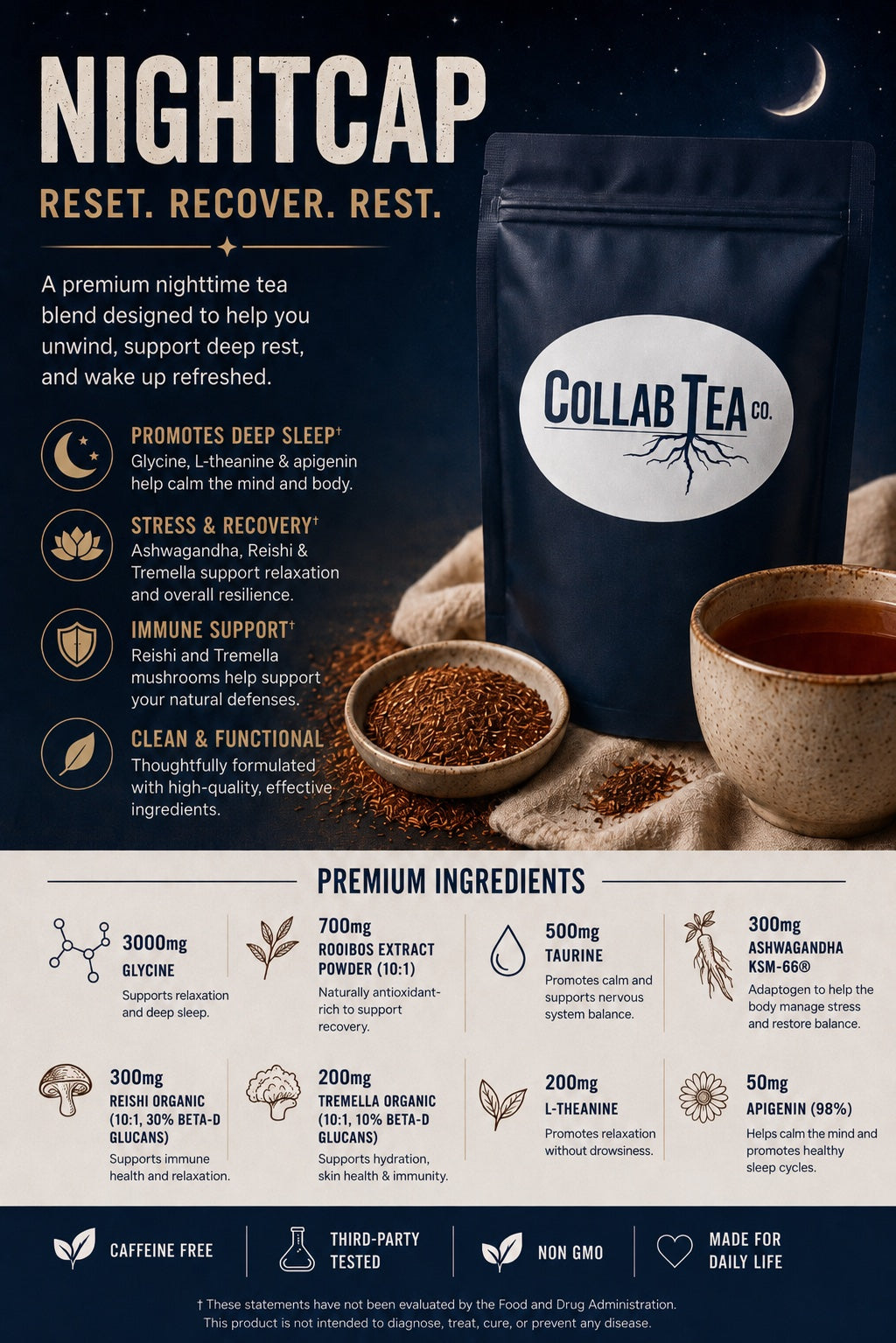 NightCap Functional Beverage Blend