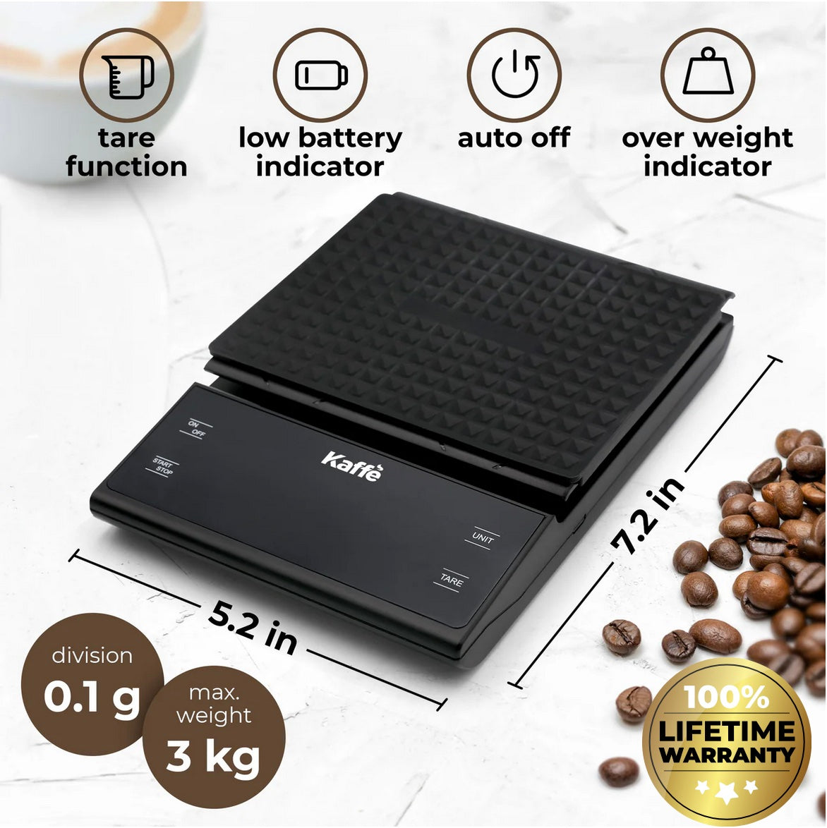 Kaffe Precision Scale, KFES01